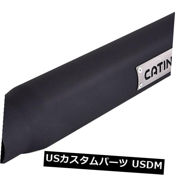 ブラックアングルカットステンレススチール排気チップ-2.25 インレット-3アウトレット-16 ロング Black Angle Cut Stainless Steel Exhaust Tip - 2.