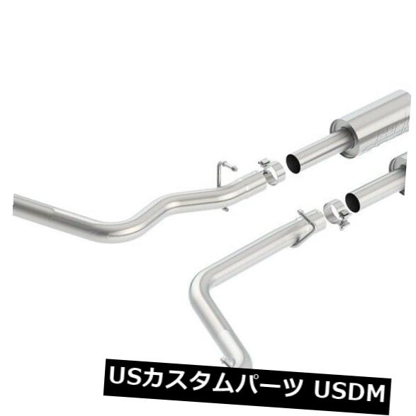 ダッジ09-14チャレンジャーに適合するBorla 140707 Sタイプキャットバックエキゾーストシステム