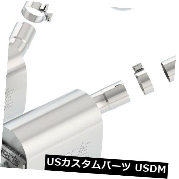 Borla 11917 S-Type IIアクスルバックエキゾーストシステムはキャデラック06-13コルベットに適合