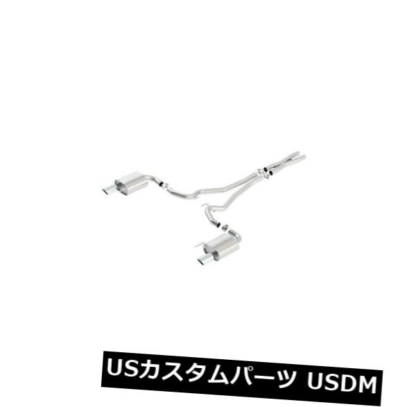 エキゾーストシステム-Sタイプ-キャットバック-テールパイプで2-1/2-ヒントで4-ステンレス- Exhaust System - S-Type - Cat-Back - 2-1/2 in Tail