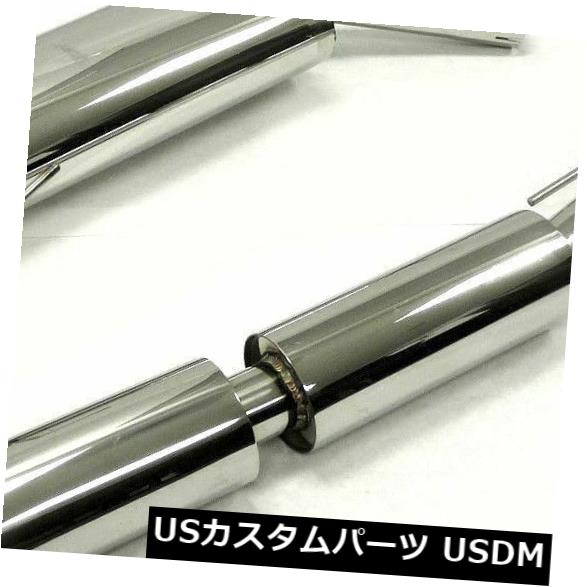 98-09 SAAB 9-5 2.0T / 2.3T / 3.0Tセダン用キャットバック排気システムOBX-Rによる2pcs Catback Exhaust System For 98-09 SAAB