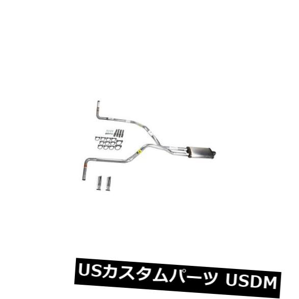タイタン04-05デュアルエキゾースト2.5パイプステンレスマフラーRCチップサイド出口 Titan 04-05 dual exhaust 2.5 pipe Stainless muffler RC 