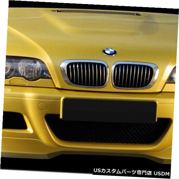 01-06 BMW M3 2DR AF-1オーバーストック（GFK）フロントバンパーアドオンボディキット!!! 107364