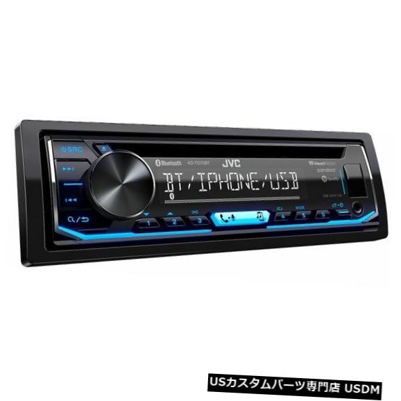 JVC KD-TD70BT 1 DIN In-Dash MP3 Bluetooth CD音楽プレーヤーレシーバーカーステレオ
