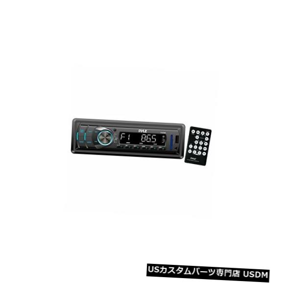 Pyle PLR34M In Dash AM FM MPXレシーバー、MP3再生およびUSB SD Aux入力